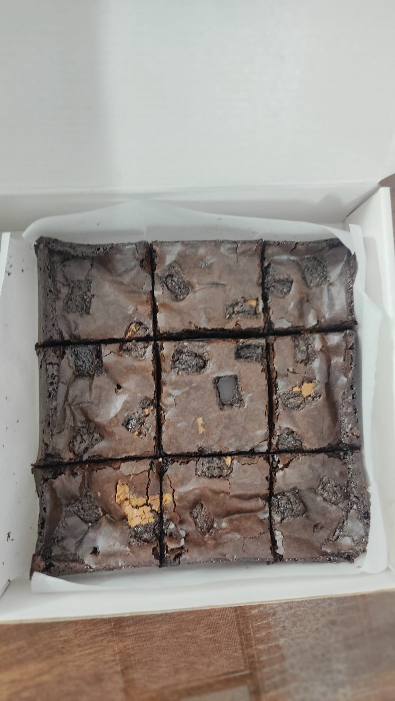 2X Choco Vibes — eggless brownie by La Cheffe Bakes